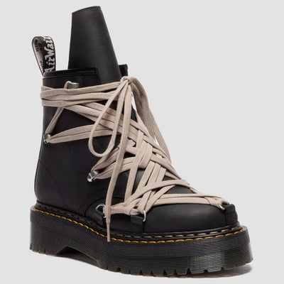 Leather Platform Boots