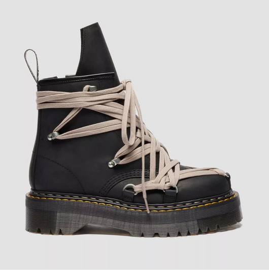 Leather Platform Boots